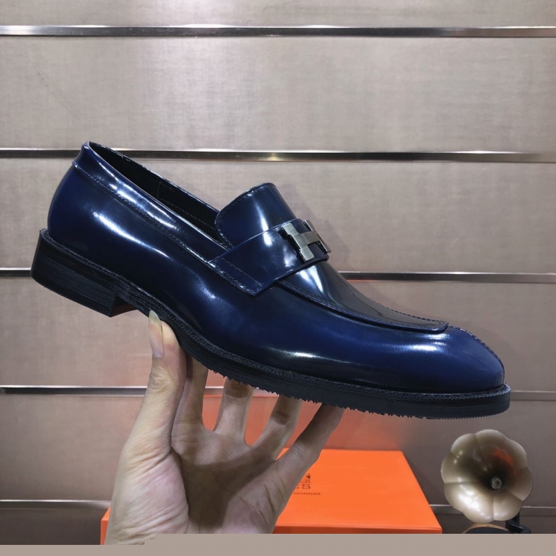 H**mes leather shoes